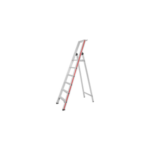Escabeau simple avec plate-forme, 6 marches Hymer