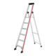 Escabeau simple avec plate-forme, 6 marches Hymer-1