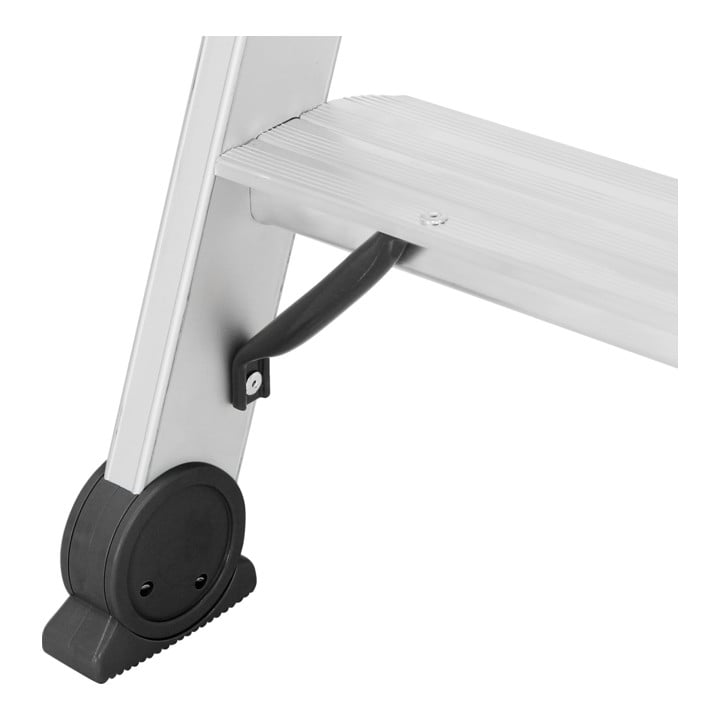 Escabeau simple avec plate-forme, 6 marches Hymer