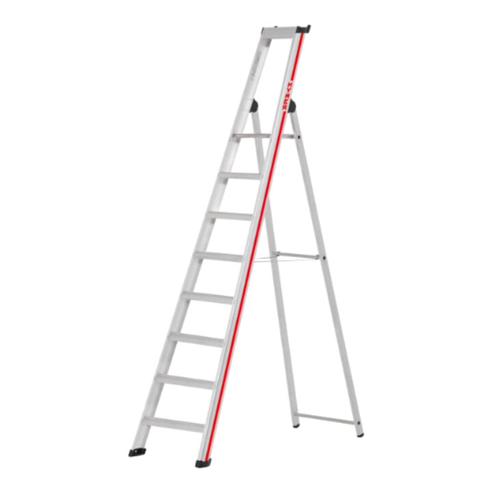Escabeau simple avec plate-forme, 8 marches Hymer
