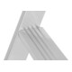 Escabeau simple avec plate-forme et roulettes, 4 marches Hymer-5