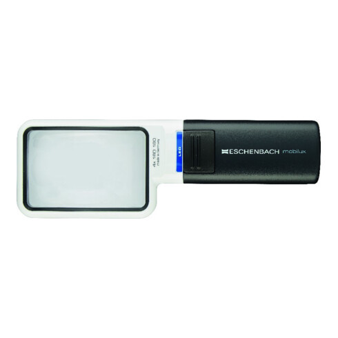 Eschenbach Handlupe 151110 LED Vergrößerungsfaktor 10x Ø35mm
