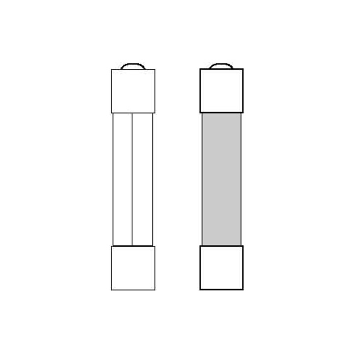 Eska Fusible G 5x25 mm M 10A avec indicateur 528.027