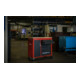Espace de rangement Gedore MECHANIC+ avec étagère réglable, verrouillable séparément, 988 x 431 x 935 mm