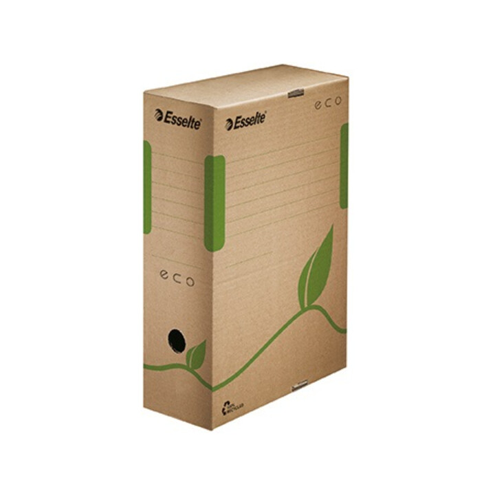 Esselte Archivbox ECO 623917 10x32,7x23,3cm Karton naturbraun