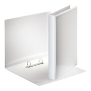 Esselte Präsentationsringbuch 49708 DIN A4 25mm 2Ringe PP weiß-1