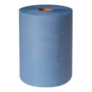 Essuie-tout iqs profix handy plus environ 380 x 360 mm (L x l) mm, 2 couches, perforé bleu 500 servi