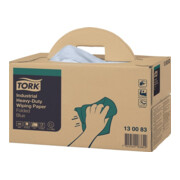 Essuie-tout TORK 130083 L325xl385env. mm 3 couches, gaufré bleu carton TORK