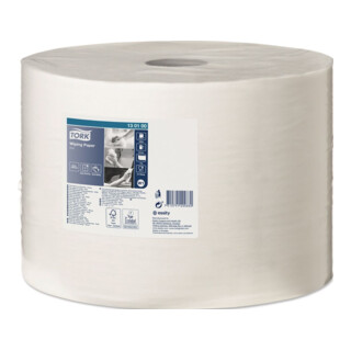 Essuie-tout TORK 130100 L380xl380env. mm 1 couche blanc Rouleau TORK