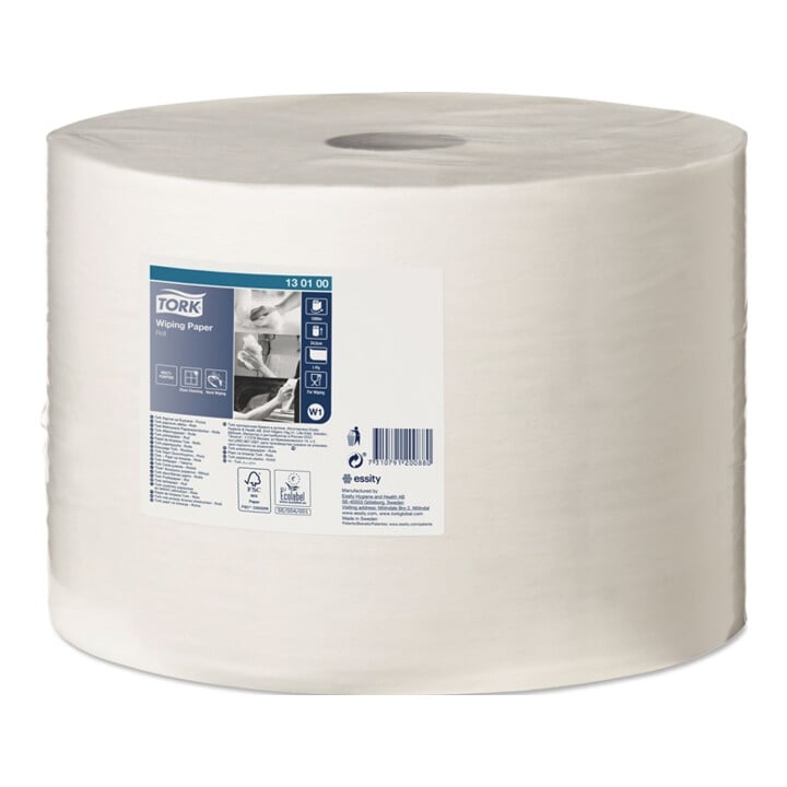 Essuie-tout TORK 130100 L380xl380env. mm 1 couche blanc Rouleau TORK