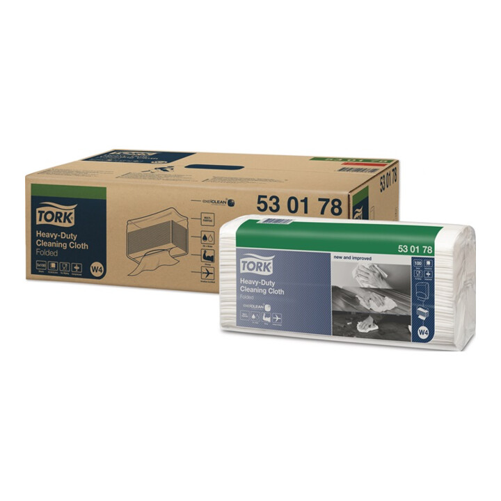 Essuie-tout TORK 530178 L430xl385env. mm 1 couche, plié blanc carton TORK
