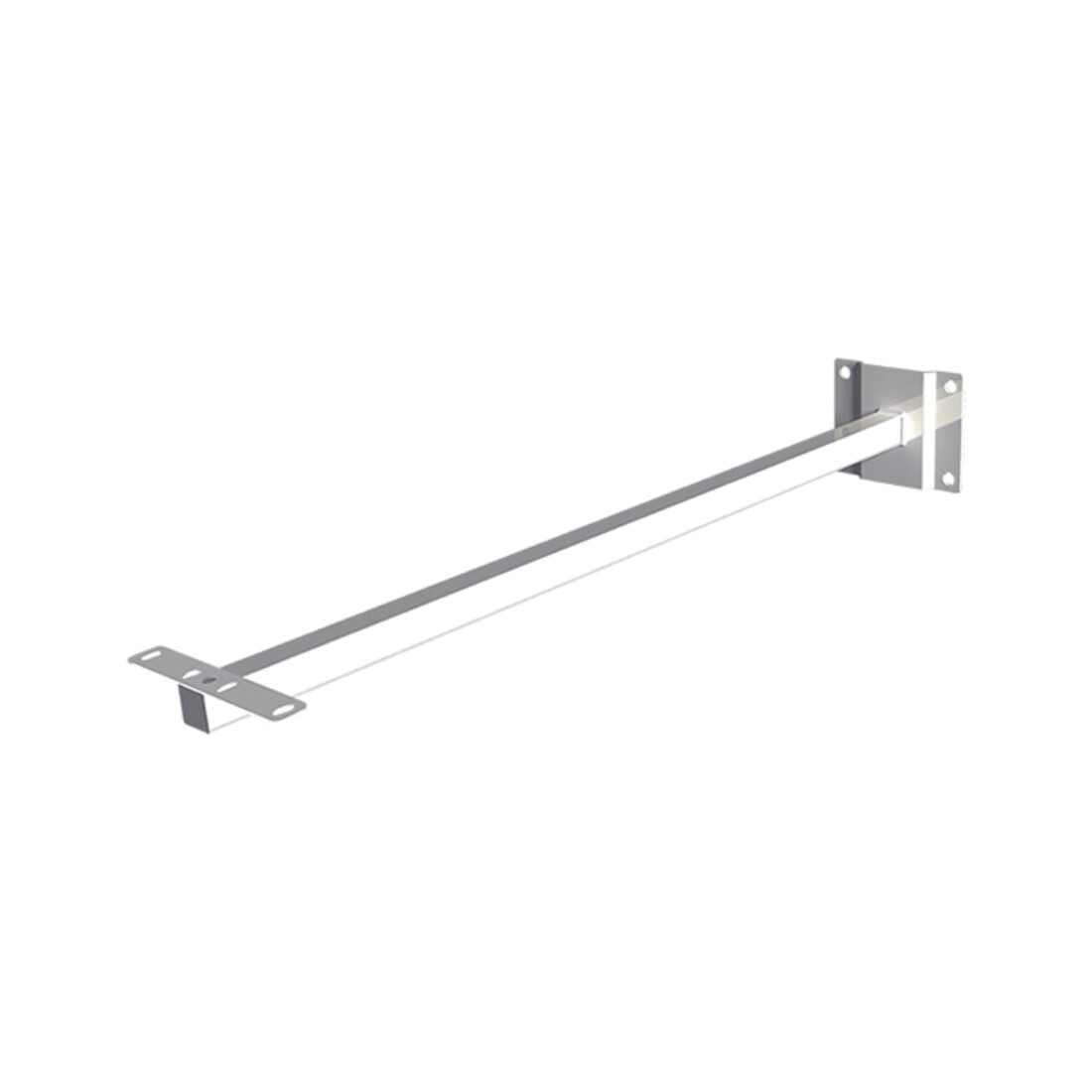 ESYLUX Adaptateur de bras mural pour OFL-/AFL FL WALL ARM 700 WH