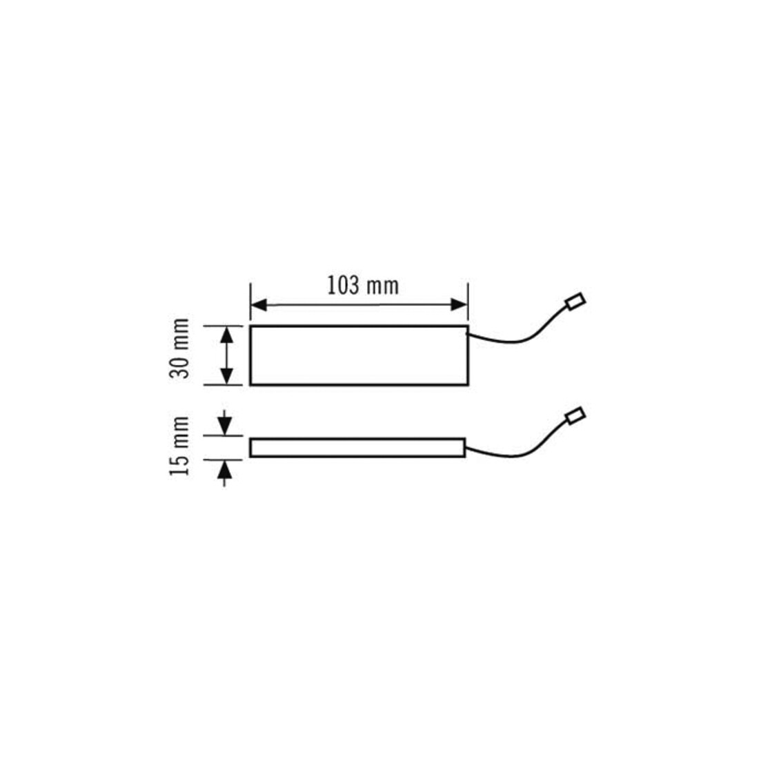 ESYLUX Akku NiMh SLE/SLF 4,8V/1,6Ah SLESLFBA.NiMH1600mAh
