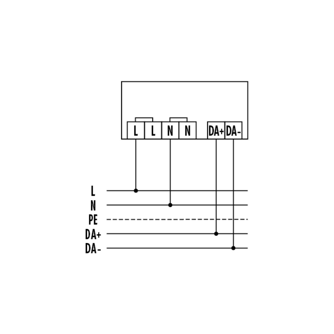 ESYLUX Alimentation DALI POWERSUPPLY200mADALI