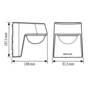 ESYLUX Bewegungsmelder anthrazit DEFENSOR#EM10025365-4