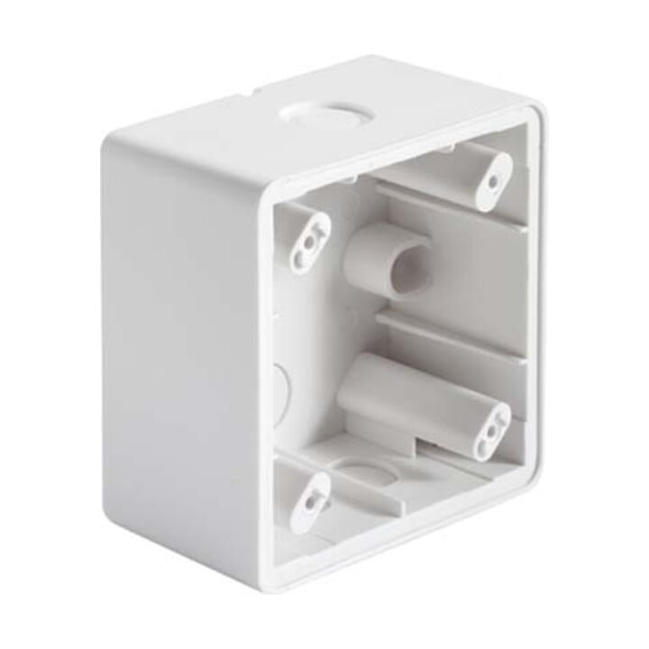 ESYLUX Boîte de montage AP blanche IP 20/44 MOUNTINGBOXIP44SMWH