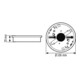 ESYLUX Boîtier AP blanc pour PROTECTOR K PROTECTOR#ER10018992