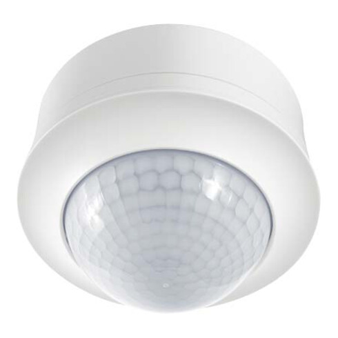 ESYLUX Decken-Präsenzmelder ws EB, 360 Grad, 24m PD-C360i/24DUOplusSM