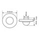 ESYLUX Deckenbewegungsmelder 360 Grad MD 360i/24