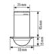 ESYLUX Deckenbewegungsmelder EB, 360 Grad MD-C 360i/8 mini