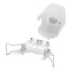 ESYLUX Deckeneinbau-Set-C ws COMPACT#EP10425929