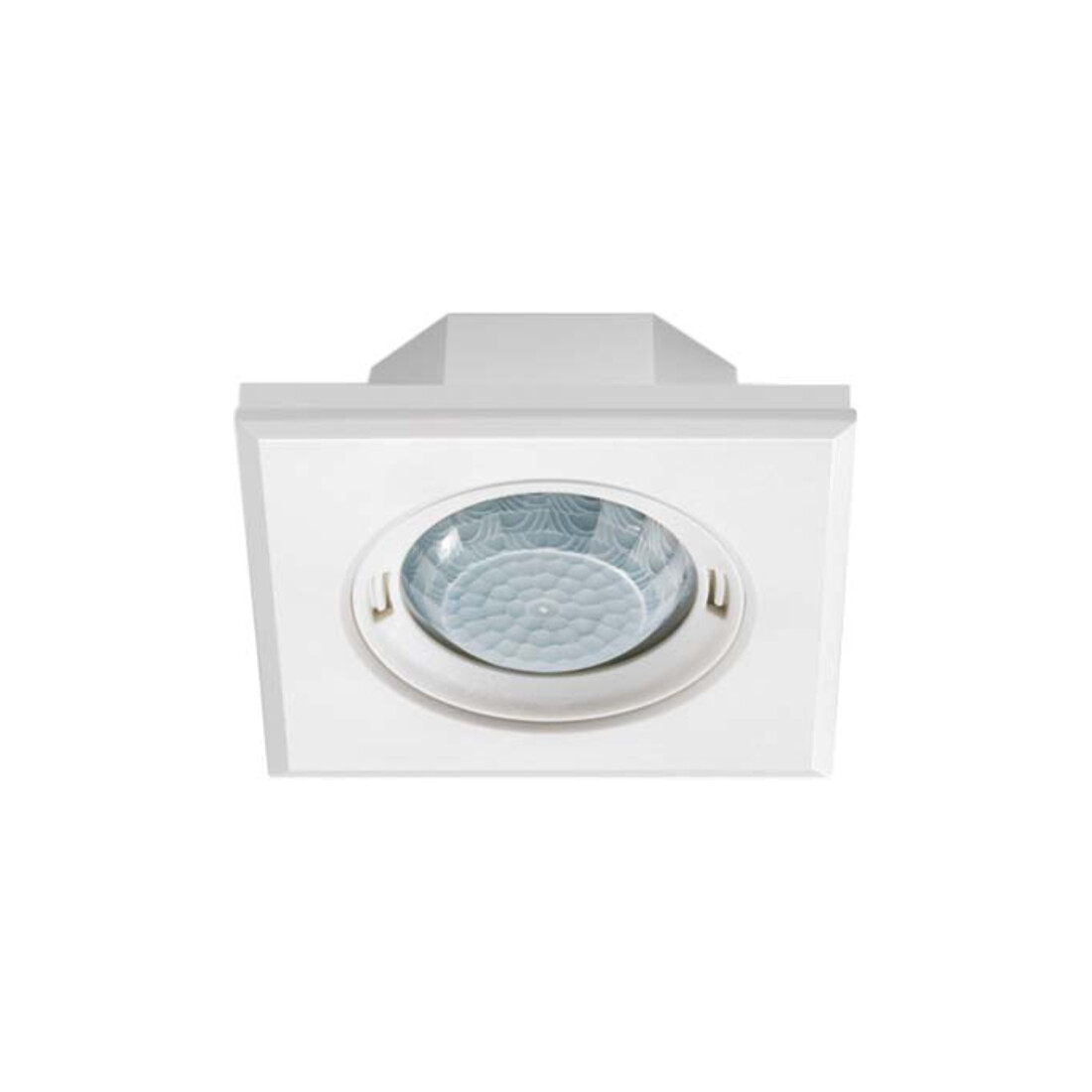 ESYLUX Détecteur de mouvement encastré carré blanc MD-FLAT360i/8 SQ WH