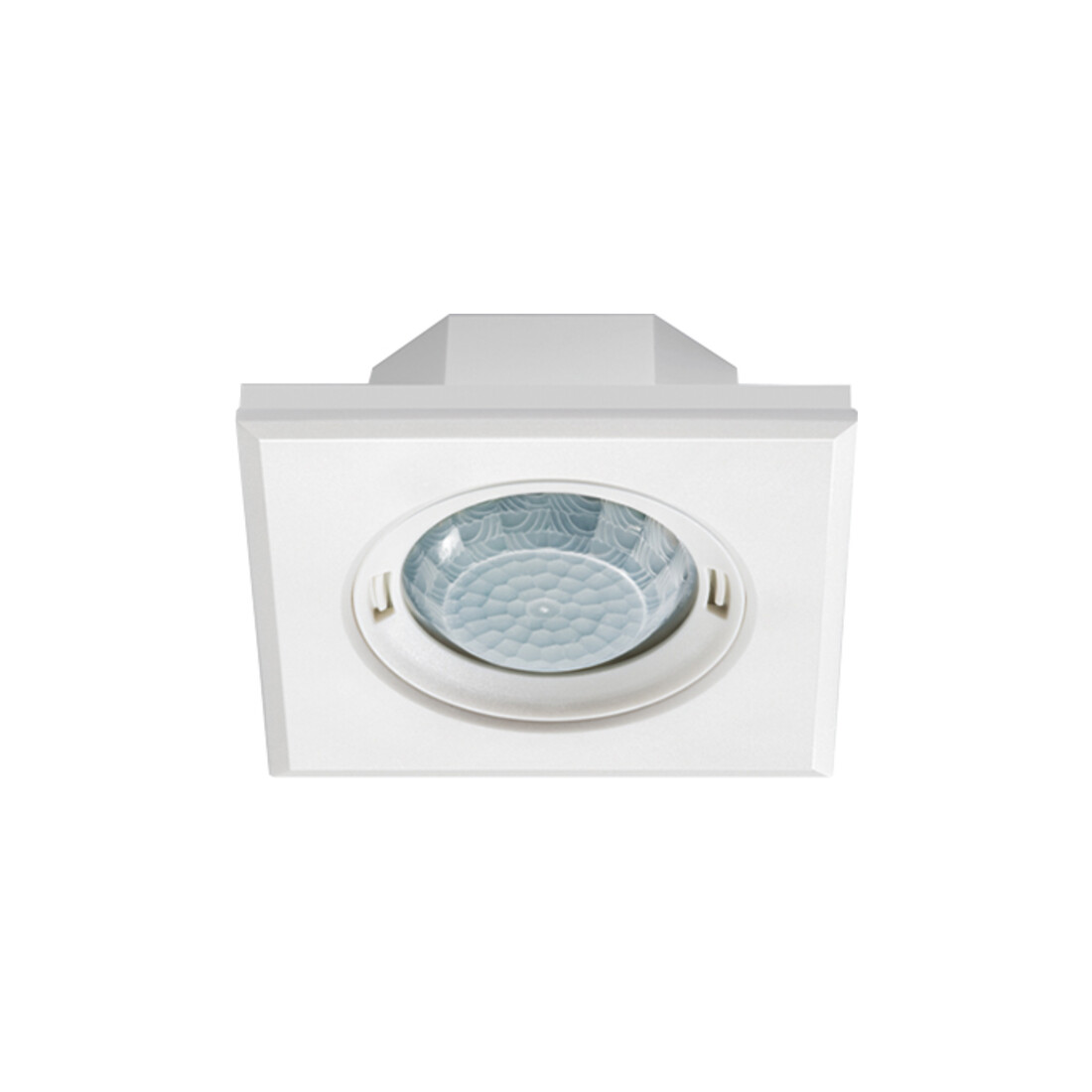 ESYLUX Détecteur de mouvement encastré carré blanc MD-FLAT360i/8 SQ WH
