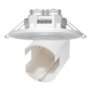 ESYLUX Détecteur de mouvement encastré rond blanc MD-FLAT-E360i/8RD WH-2