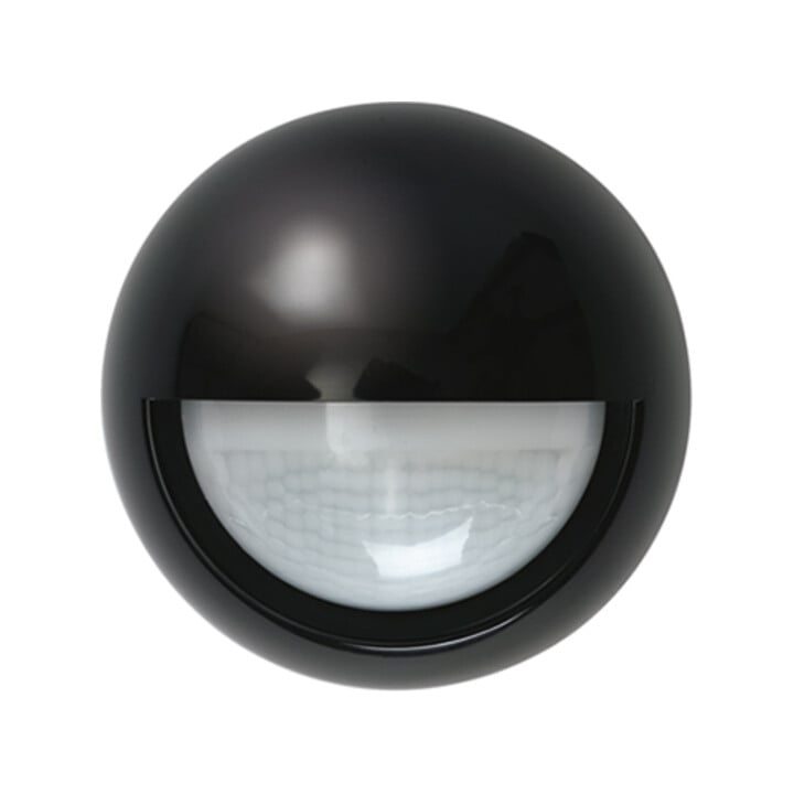 ESYLUX Détecteur de mouvement mural 200° <12m télécommande MD-W 200i noir