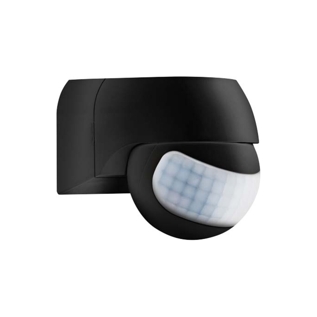 ESYLUX Détecteur de mouvement noir 180 degrés MD BASIC