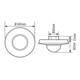 ESYLUX Détecteur de mouvement plafond 360 degrés MD 360i/24