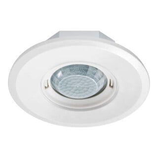 ESYLUX Détecteur de mouvement rond blanc MD-FLAT 360i/8 RD WH