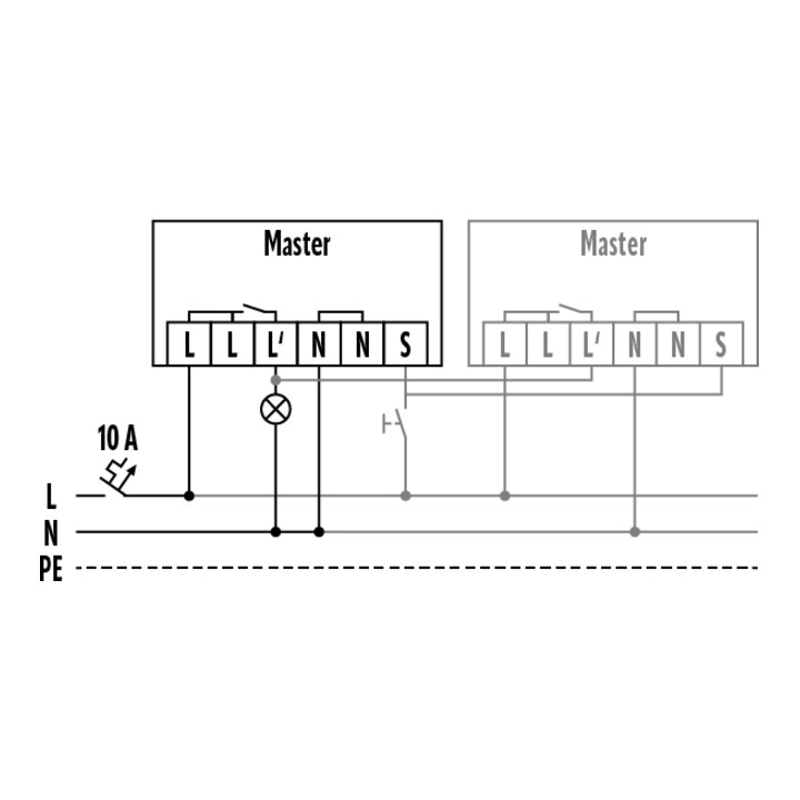 ESYLUX Détecteur de présence plafond 360° PD 360/24 BASIC SMB