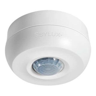 ESYLUX Détecteur de présence plafond 360 degrés RW env. 8 m AP PD 360i/8 BASIC SMB
