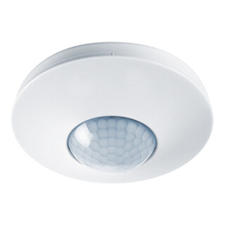 ESYLUX Détecteur de présence plafond blanc encastré, 360°, DALI/DSI PD-C 360i/8 DUO DALI