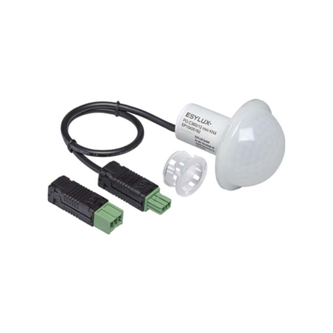 ESYLUX Détecteur de présence plafond EB, 360 degrés PD-C360i/12 mini KNX