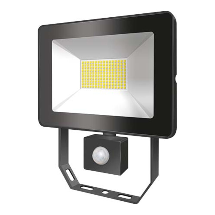 ESYLUX LED-Strahler mit BWM 4000K schwarz BASICAFLTR5000840MDB