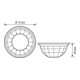 ESYLUX Linsenmaske DEFENSOR, EM10025488