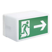 ESYLUX Lumière de secours 21m EKW 2,5W SLB EL LED 3h 21mSM-1