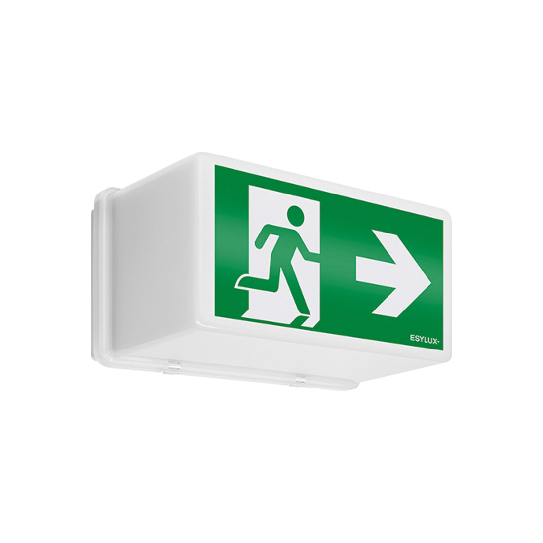 ESYLUX Lumière de secours 21m EKW 2,5W SLB EL LED 3h 21mSM