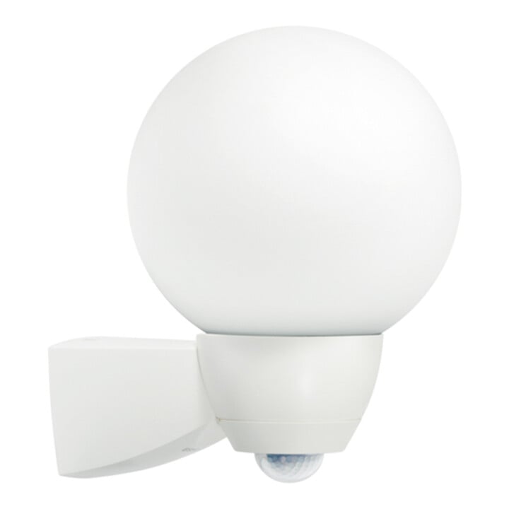 ESYLUX Luminaire automatique avec détecteur 130° AL GARDA WL OP MD WH