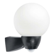 ESYLUX Luminaire automatique avec détecteur de mouvement 130° AL GARDA WL OP MD BK-1
