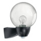 ESYLUX Luminaire automatique avec détecteur de mouvement 130° AL MONZA WL TR MD BK
