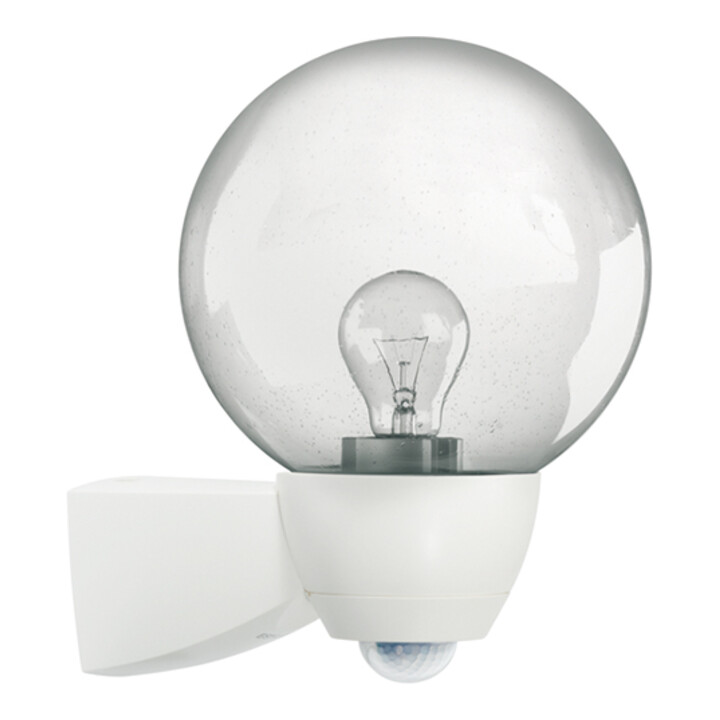 ESYLUX Luminaire automatique avec détecteur de mouvement 130° AL MONZA WL TR MD WH