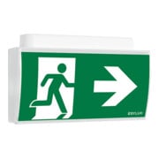 ESYLUX Luminaire de secours 24 m EKW 4W SLE/SLFEL#EN10061806-1