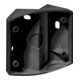 ESYLUX MD-Ecksockel sw f. BWM der MD Ser. EDGE MOUNTING BK