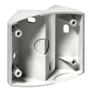 ESYLUX MD-Ecksockel ws f. BWM der MD Ser. EDGE MOUNTING WH