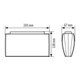 ESYLUX Notleuchte 24m EKW 4W SLE/SLFEL#EN10061813