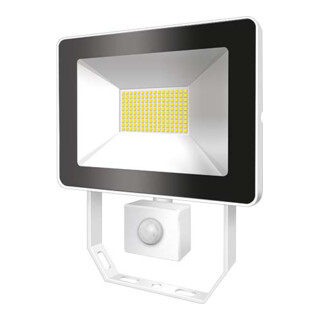 ESYLUX Projecteur LED avec détecteur de mouvement 3000K blanc BASICAFLTR1000830MDW