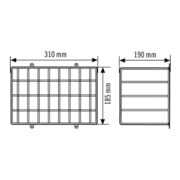 ESYLUX Protection pour SLB 21 BASKET GUARD-4